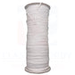 1/8" (3mm) Latex-Free White Knitted Elastic - US Made