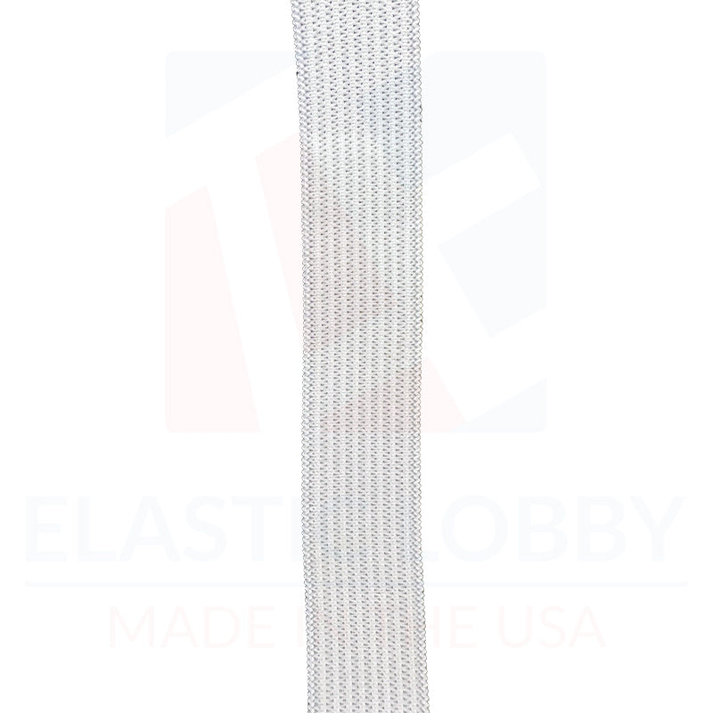 5/8" (16mm) White Knitted Elastic - US Made